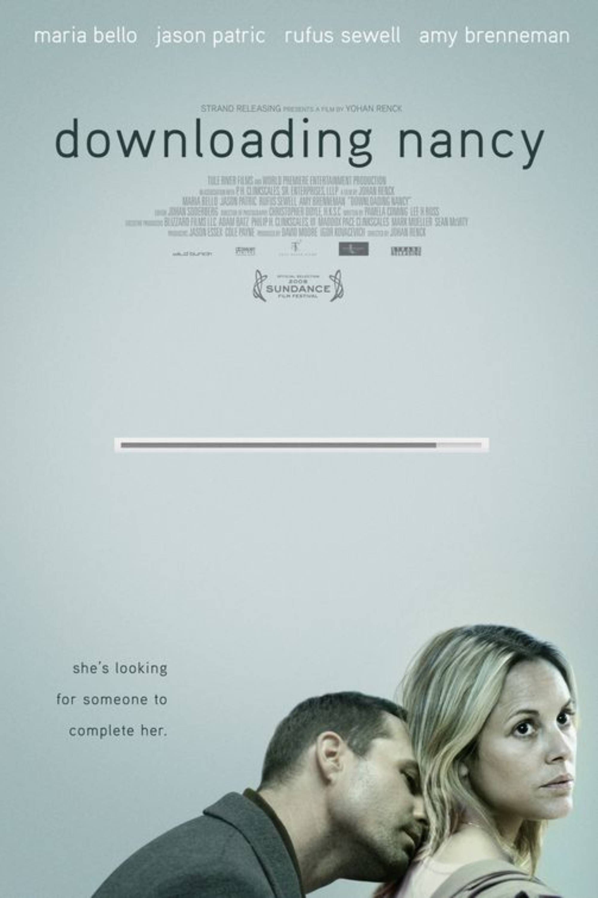 Downloading Nancy (2008) - POster - Maria Bello &amp; Jason Patric