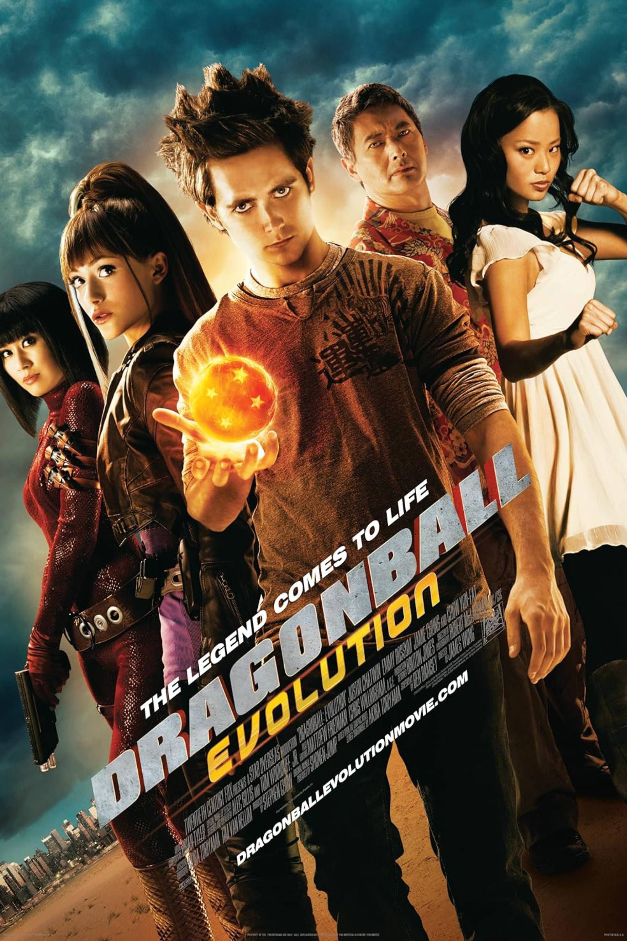 Dragonball Evolution - Poster - Justin Chatwin With A fireball