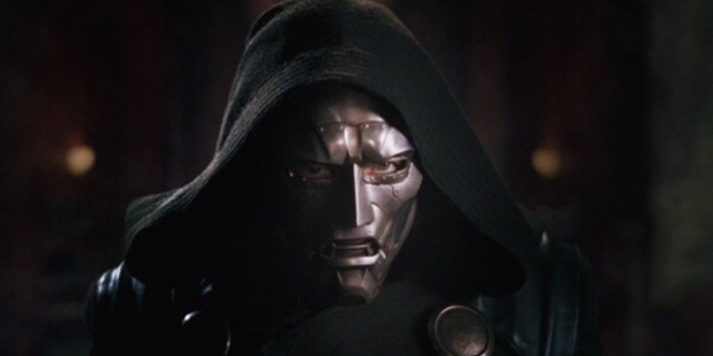 Close-up of Julian McMahon as Doctor Doom in Fantastic Four (2005)