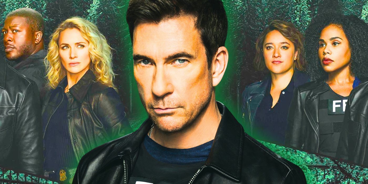 Dylan McDermott and the cast of FBI: Most Wanted in promo photos