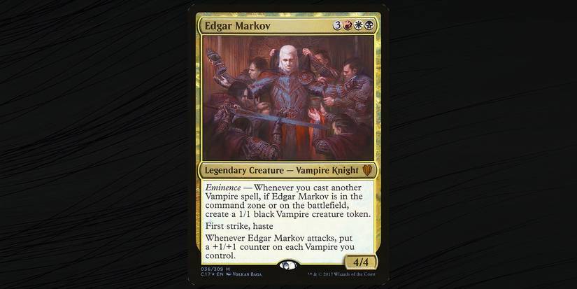 Edgar Markov MTG Commander Card