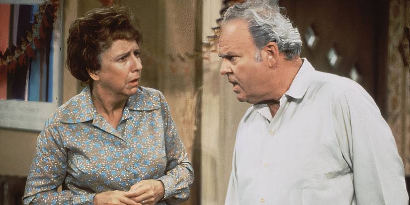 Edith and Archie Bunker from All in the Family