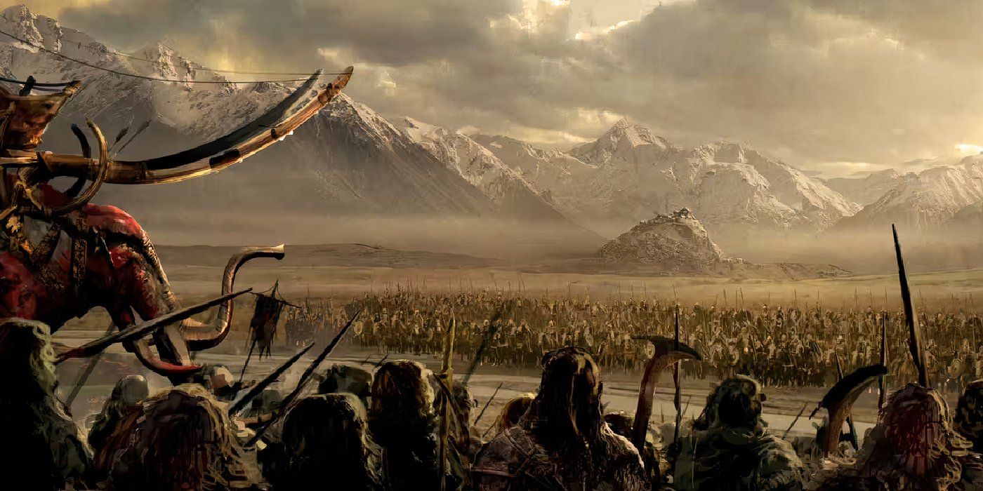 Edoras in The Lord of the Rings The War of the Rohirrim.