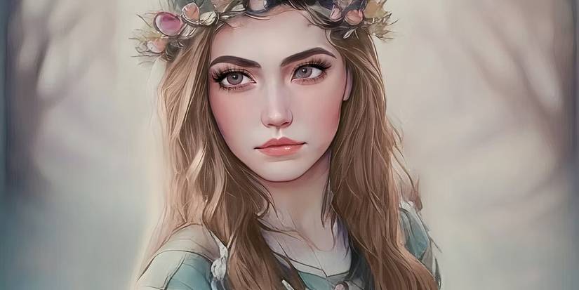 A Court of Thorns and Roses Elain Archeron fan art