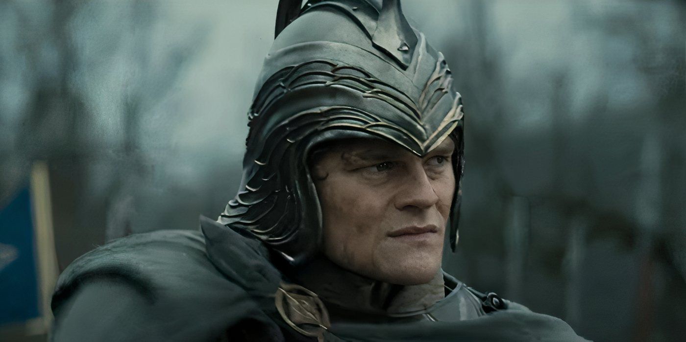 Elrond wearing armor in the Rings of Power season 2 trailer