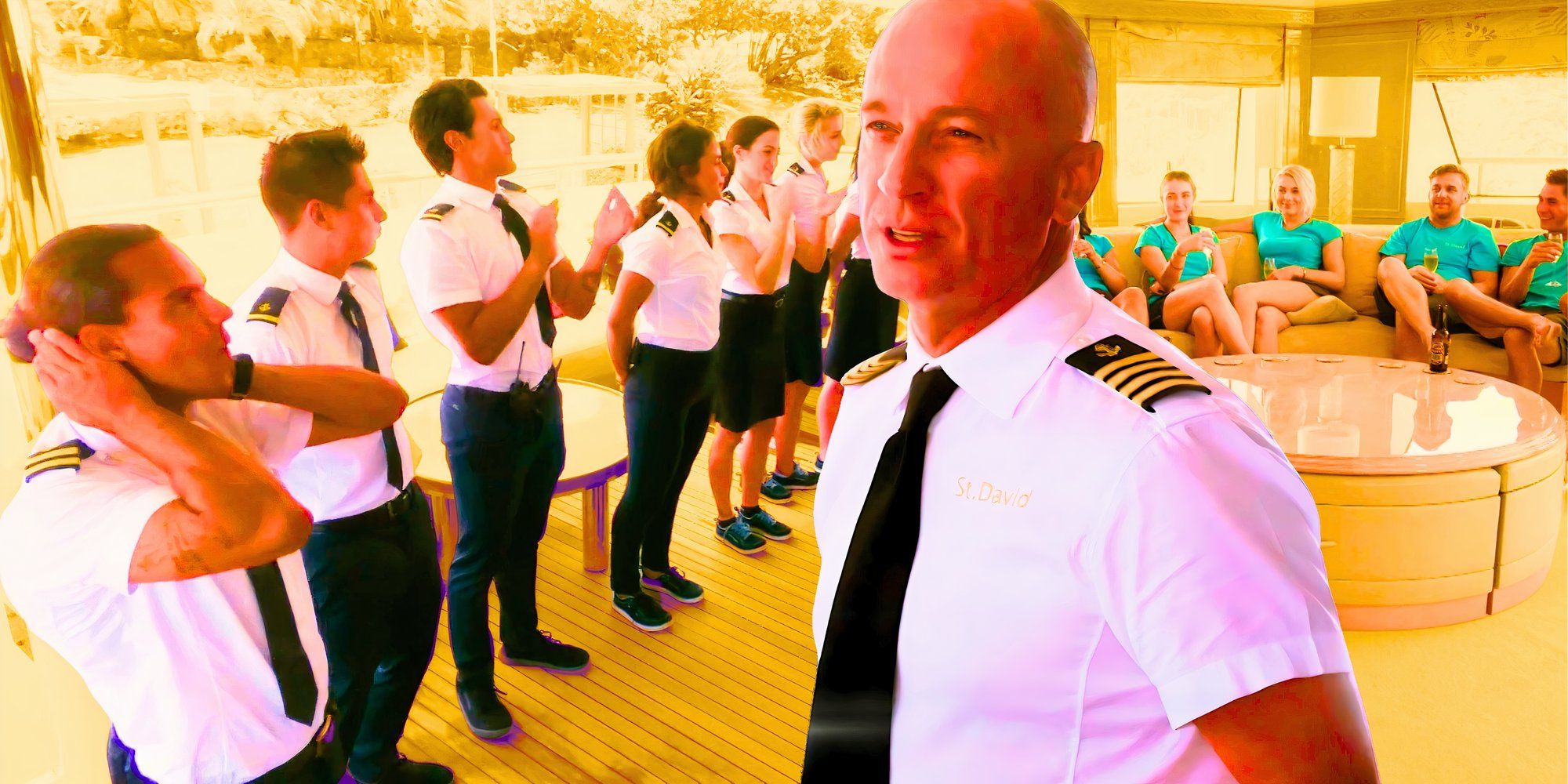 Below Deck Season 11 cast montage with kerry at the front