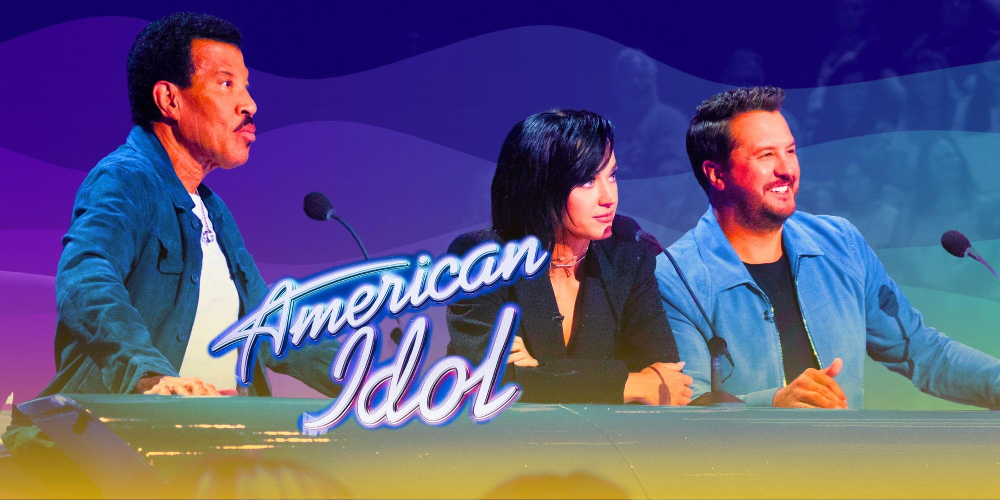American Idol Judges With Logo - Lionel Richie, Katy Perry, Luke Bryan