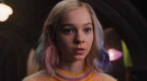 Enid Sinclair looking confused in Wednesday