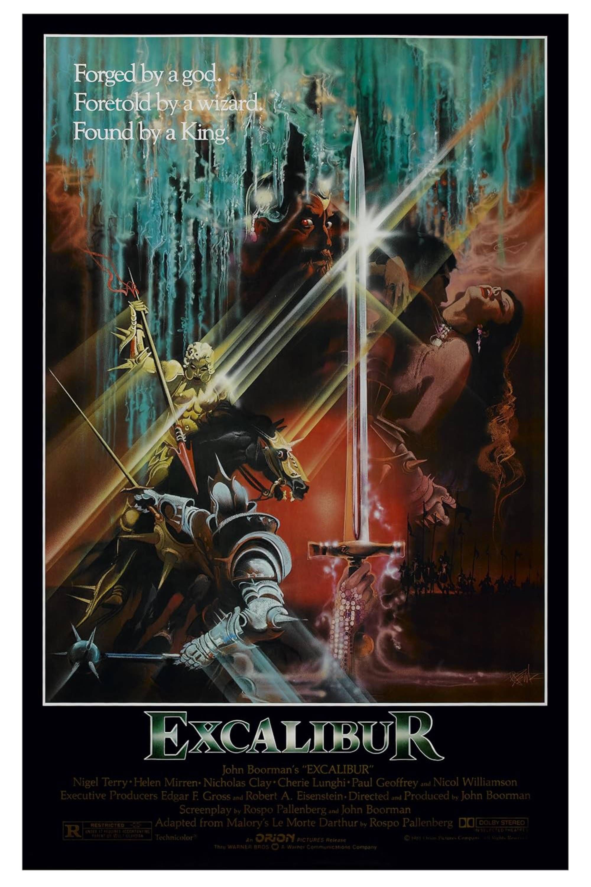 Excalibur (1981) - Pôster