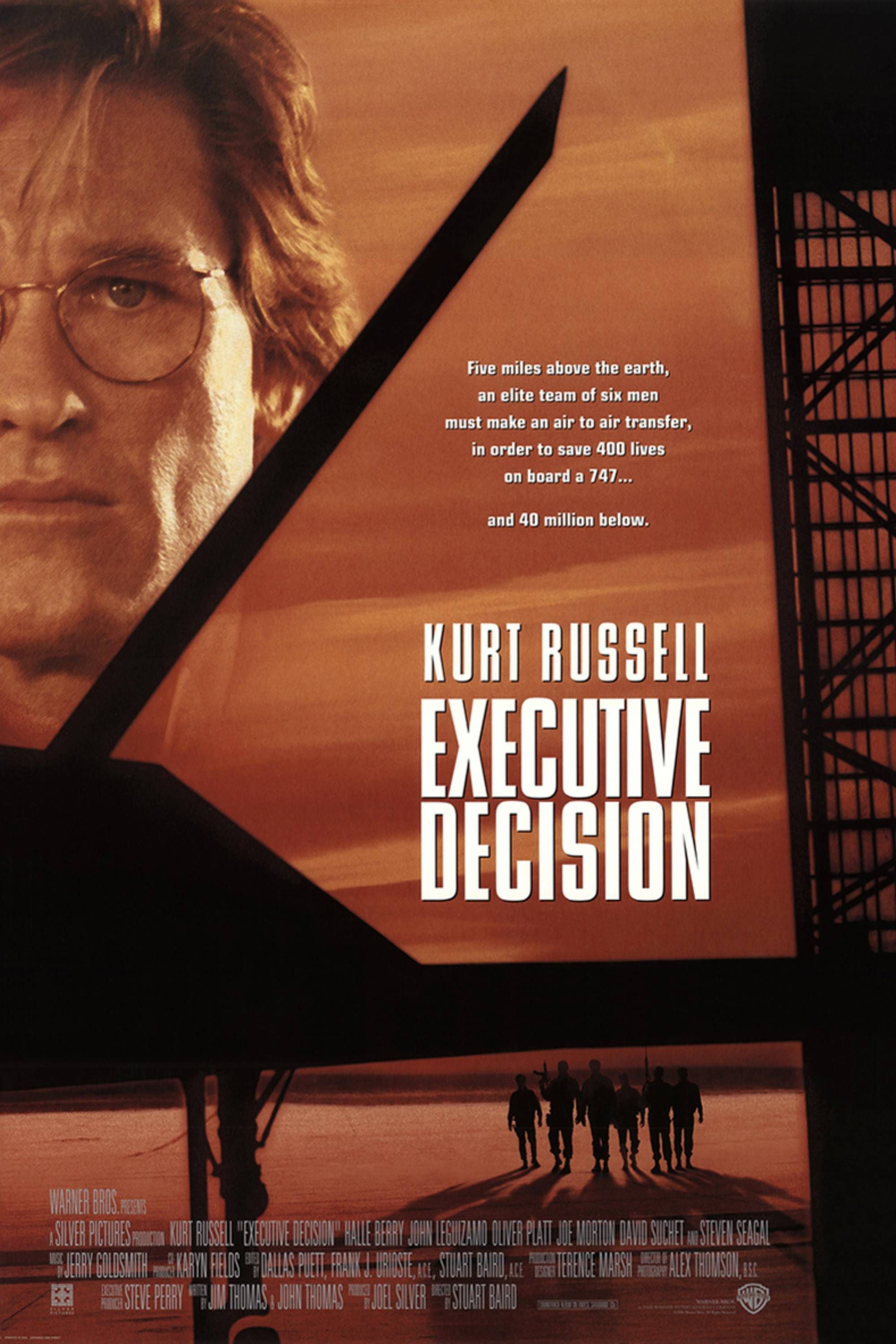 Executive Decision (1996) - Poster - Kurt Russell