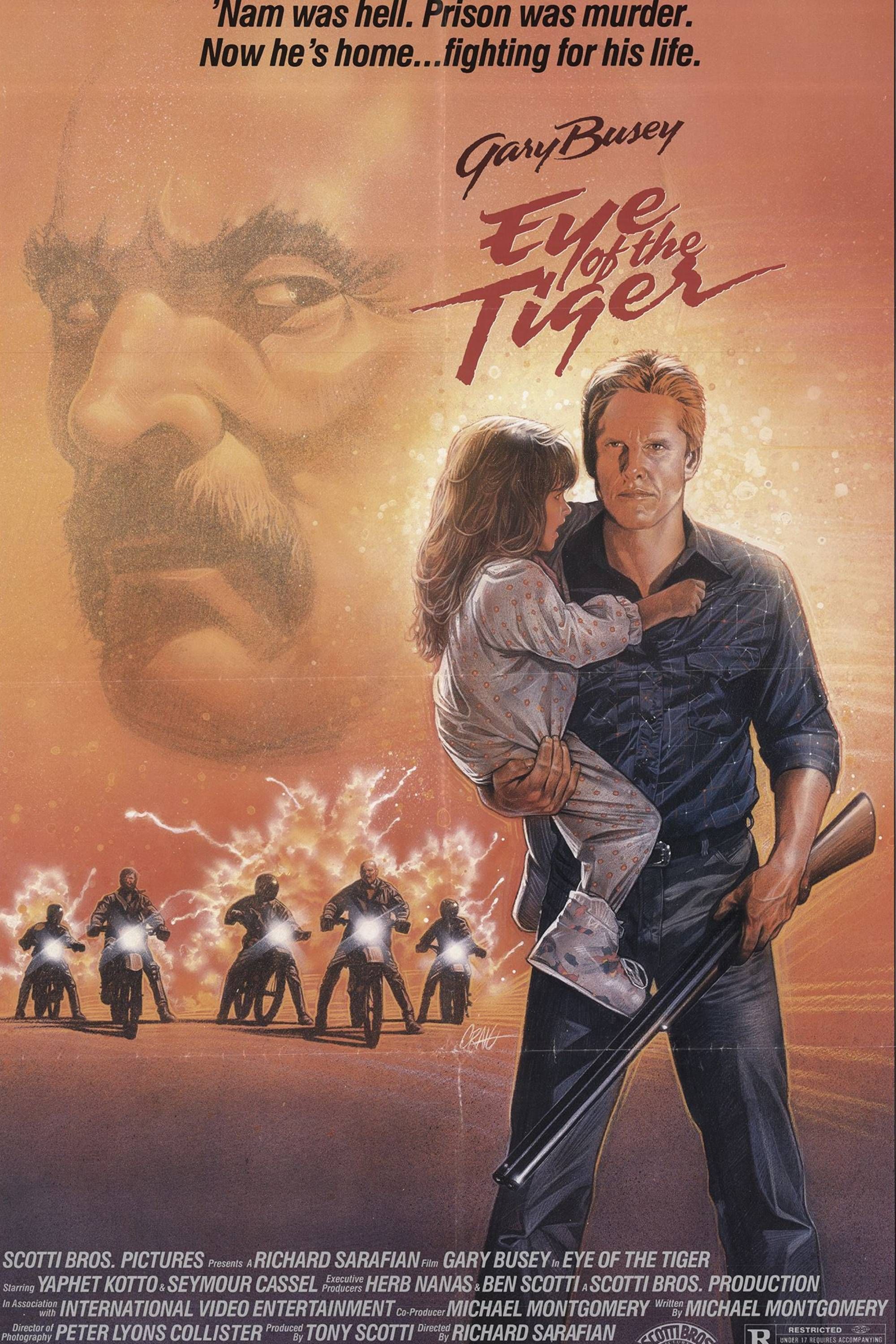 Eye Of The Tiger (1986) - Poster