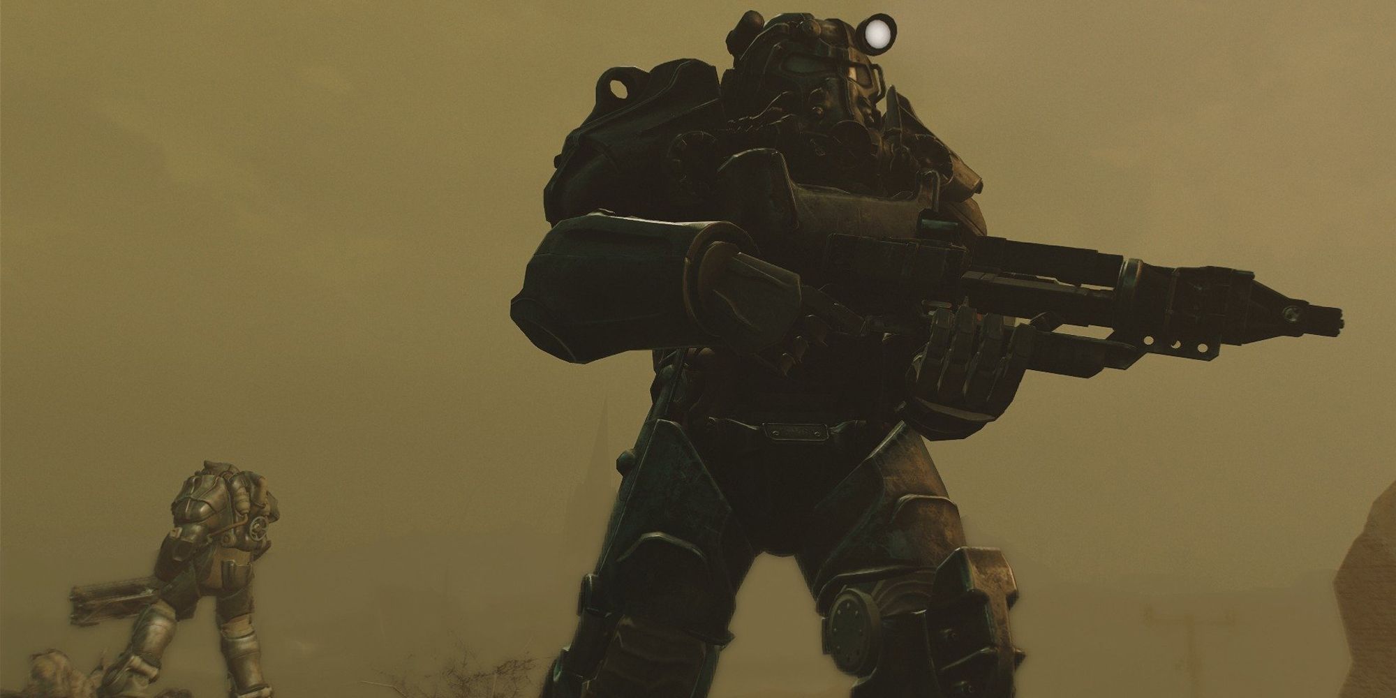 Fallout 4 - Brotherhood of Steel in fog