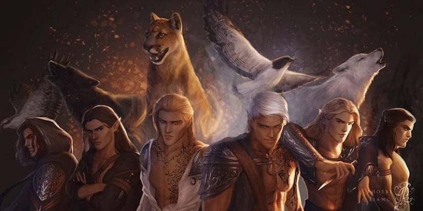 Fan art of the Cadre from Throne of Glass