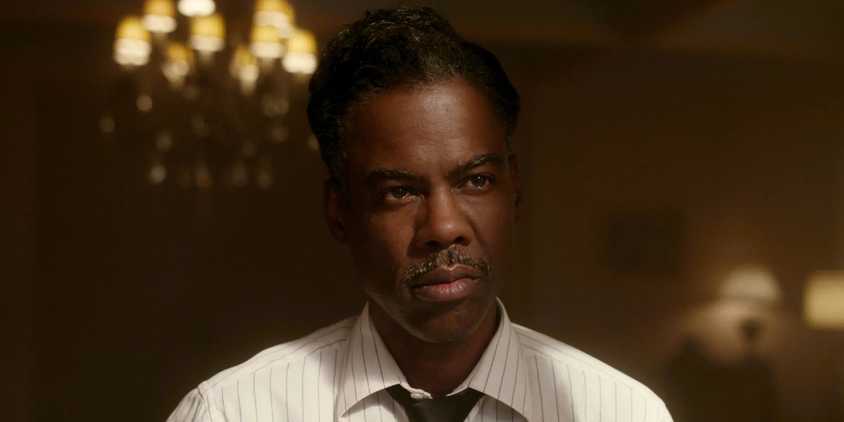 Chris Rock looking angry in Fargo season 4