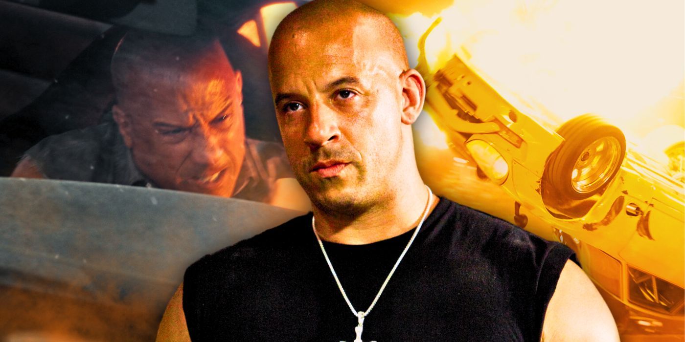 Dominic Toretto in Fast Five and Fast X