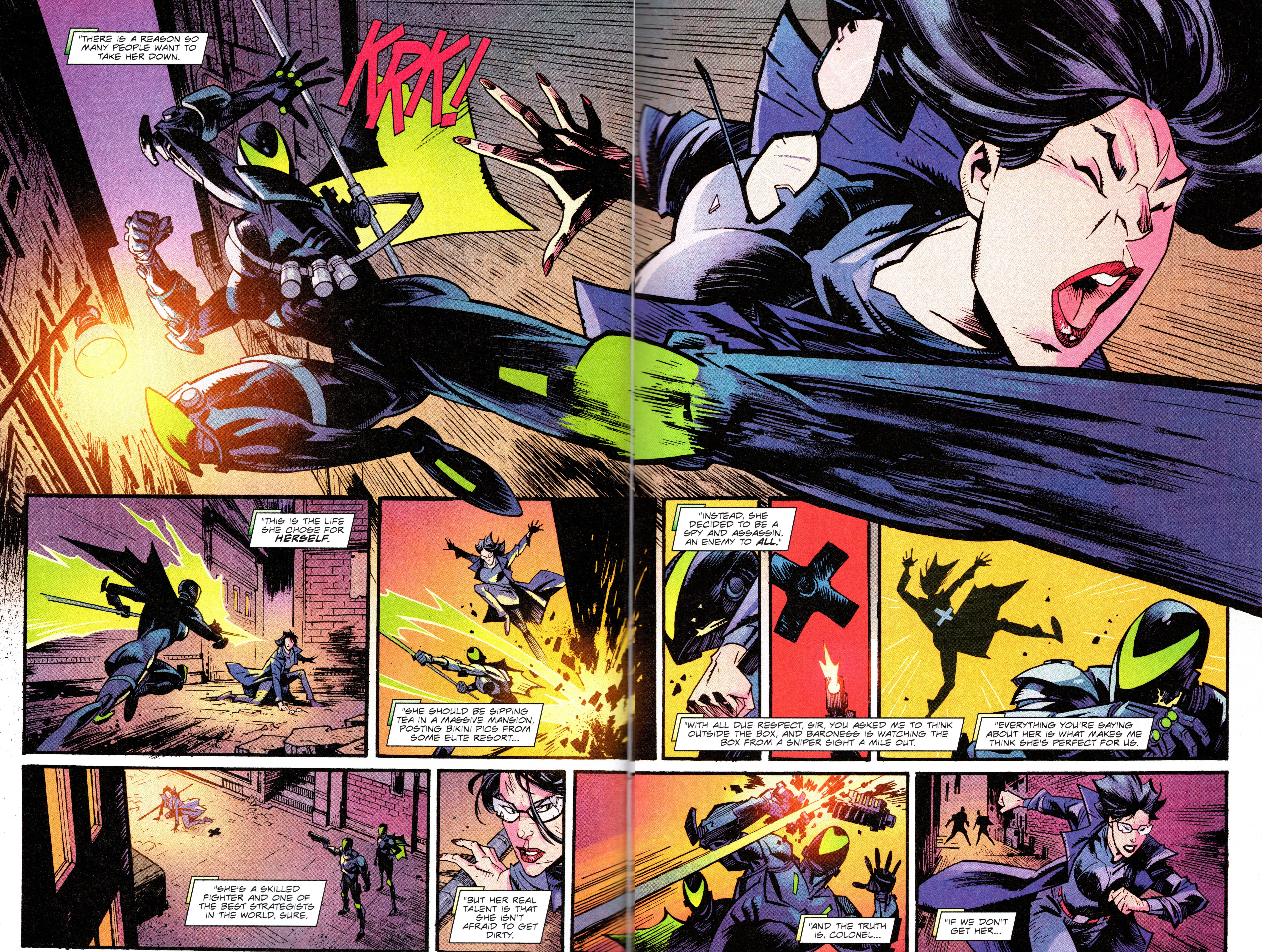 FCBD Energon Universe Special # 1 Baronesa é atacada por agressores de alta tecnologia