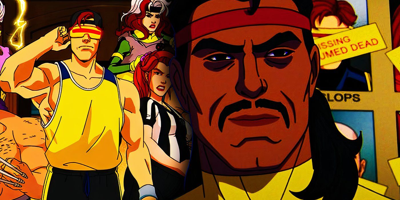 Forge in X-Men '97 episode 10 with the X-Men team in X-Men '97 episode 1