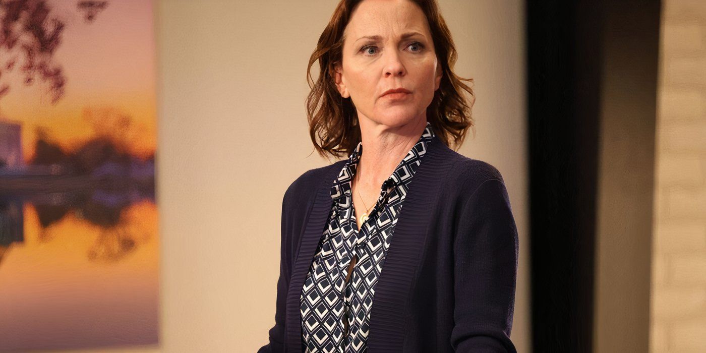 Kelli Williams looks on blankly in Found