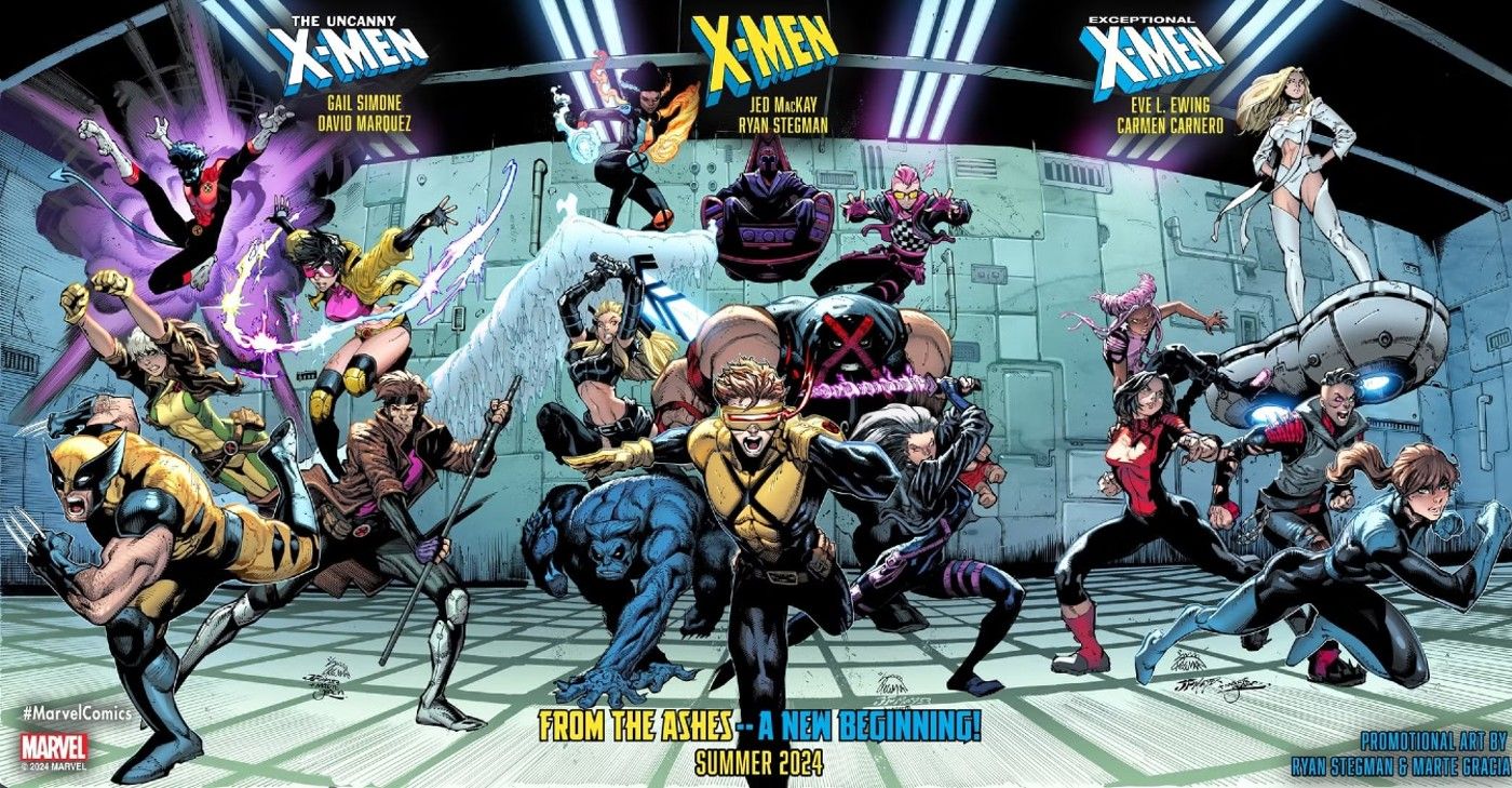 From the Ashes arte promocional para X-Men