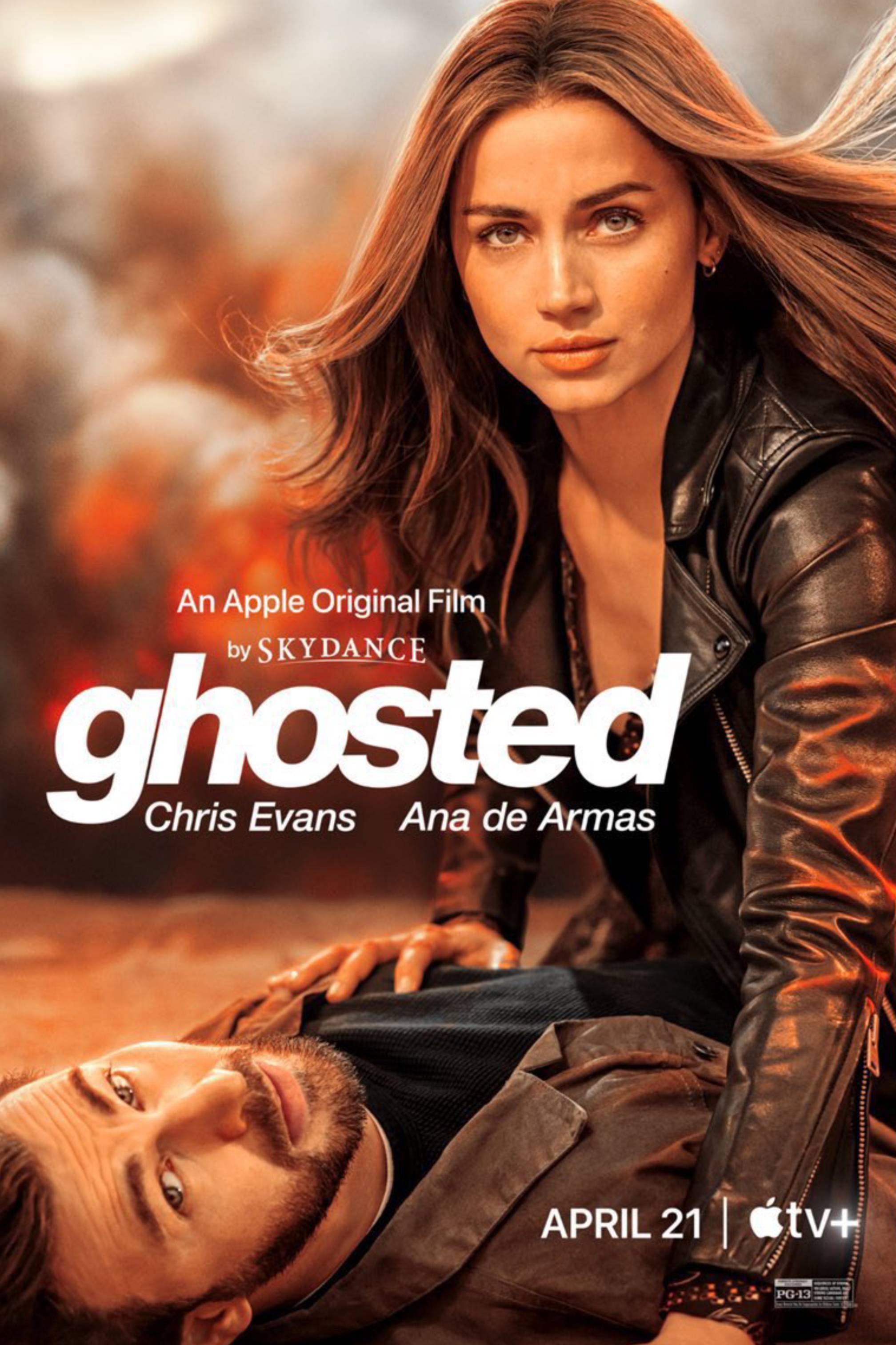 Ghosted - Poster - Chris Evans & Ana De Armas