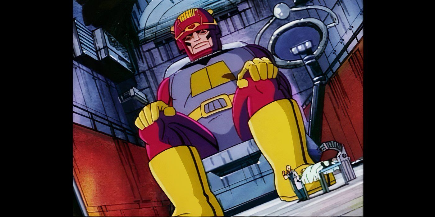 Giant Sentinel sitting in X-Men_ The Animated Series