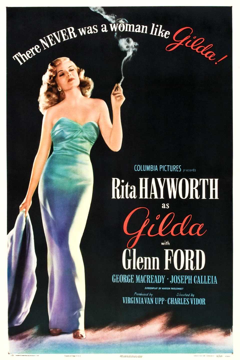 Gilda (1946) - Poster