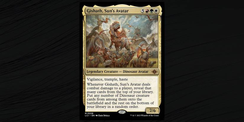 Gishath, Sun's Avatar MTG Commander Card
