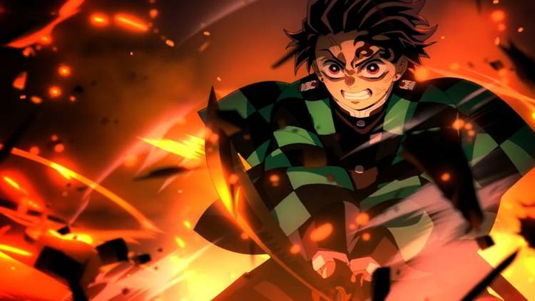 Tanjiro dans l'ouverture