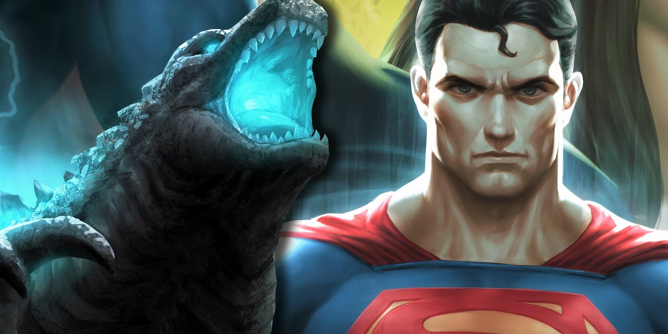 Godzilla and Superman Featured DC MonsterVerse