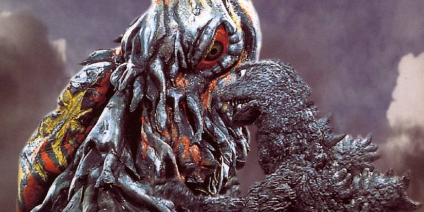Godzilla fights Hedorah the Smog Monster
