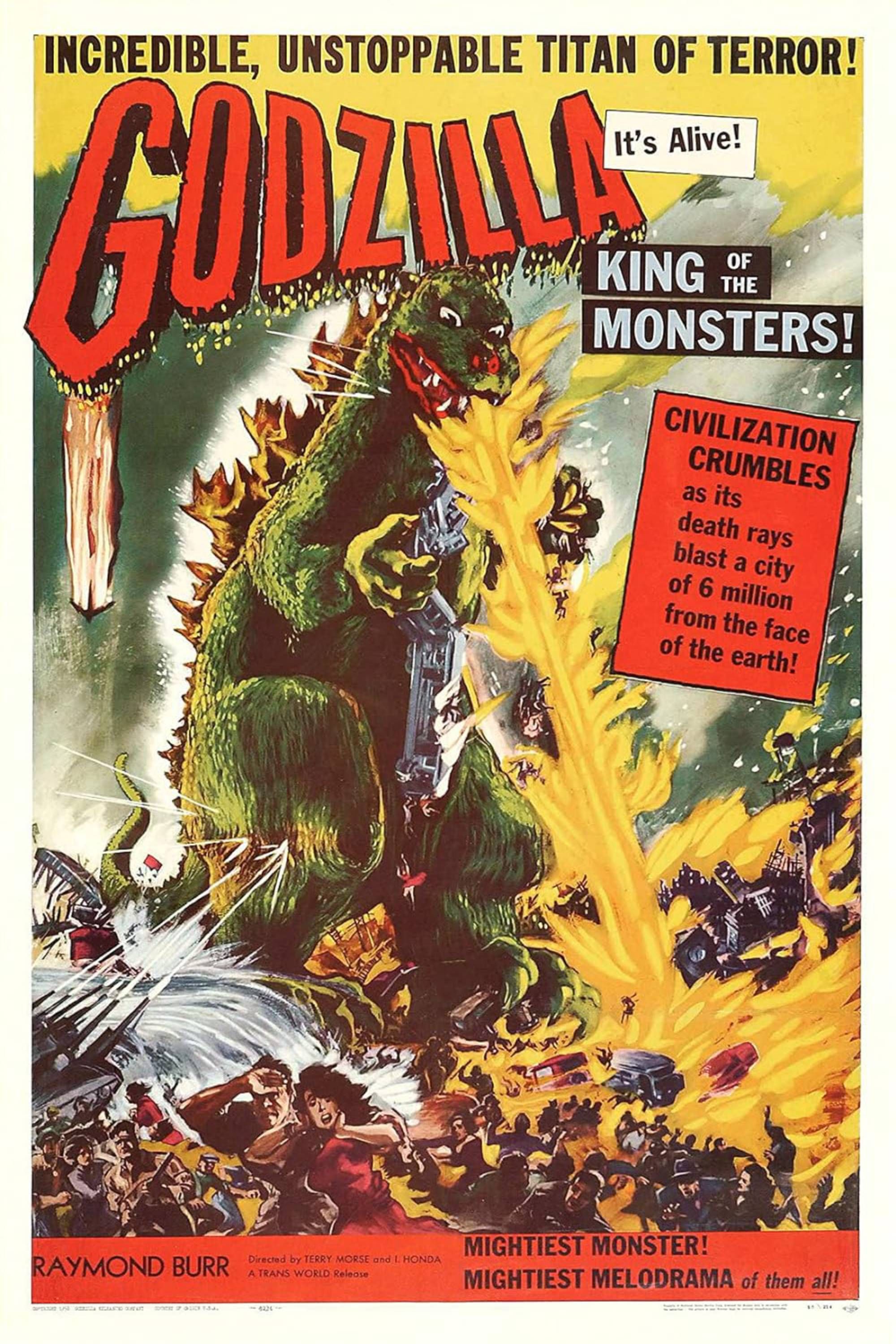 Godzilla, King of the Monsters! (1956) - Poster