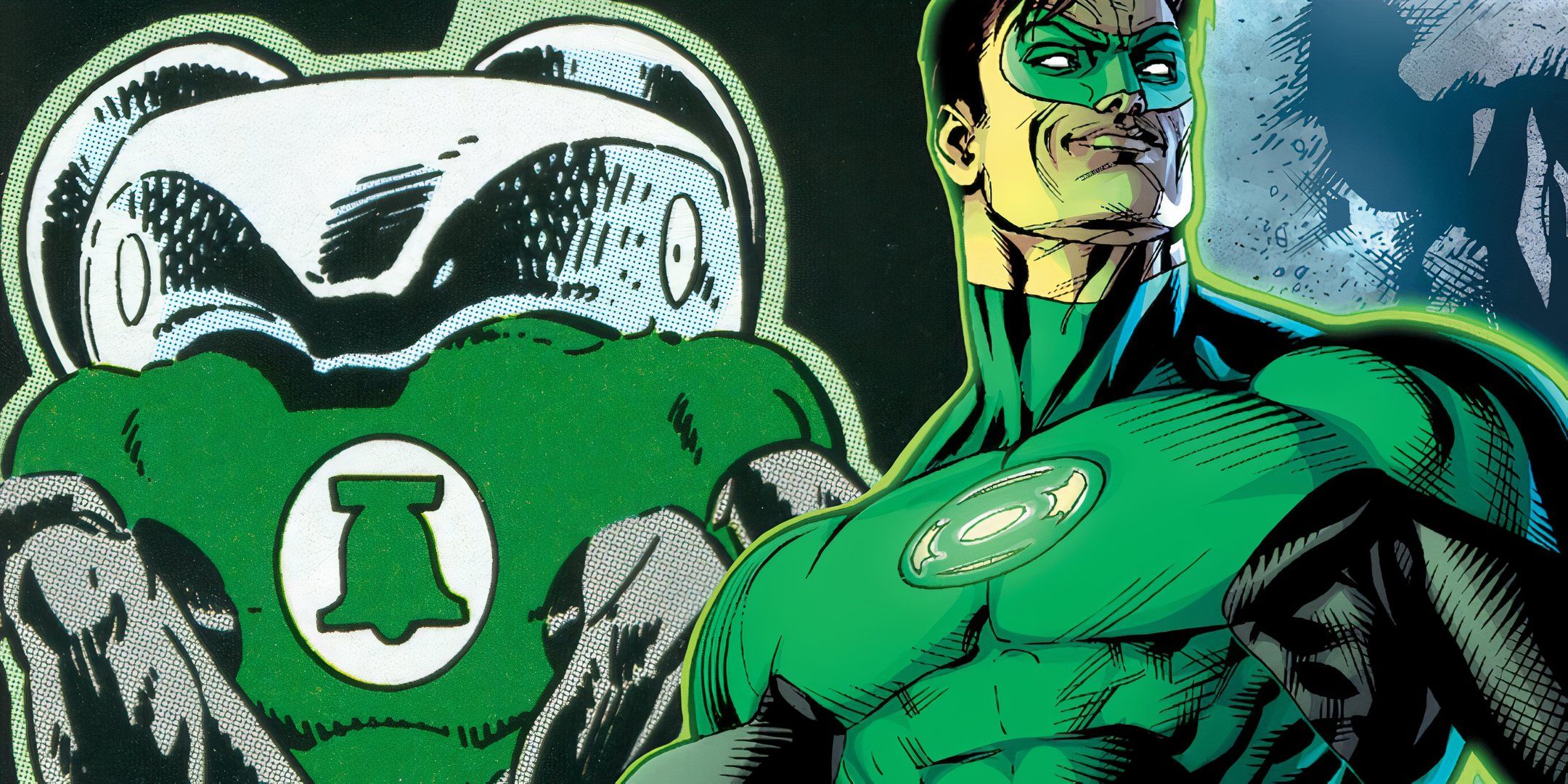 Green Lantern and F-Sharp Bell DC Featured