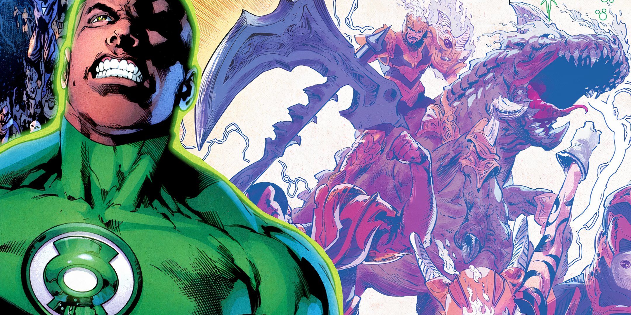 Green Lantern John Stewart and Knights of the Dark Star DC