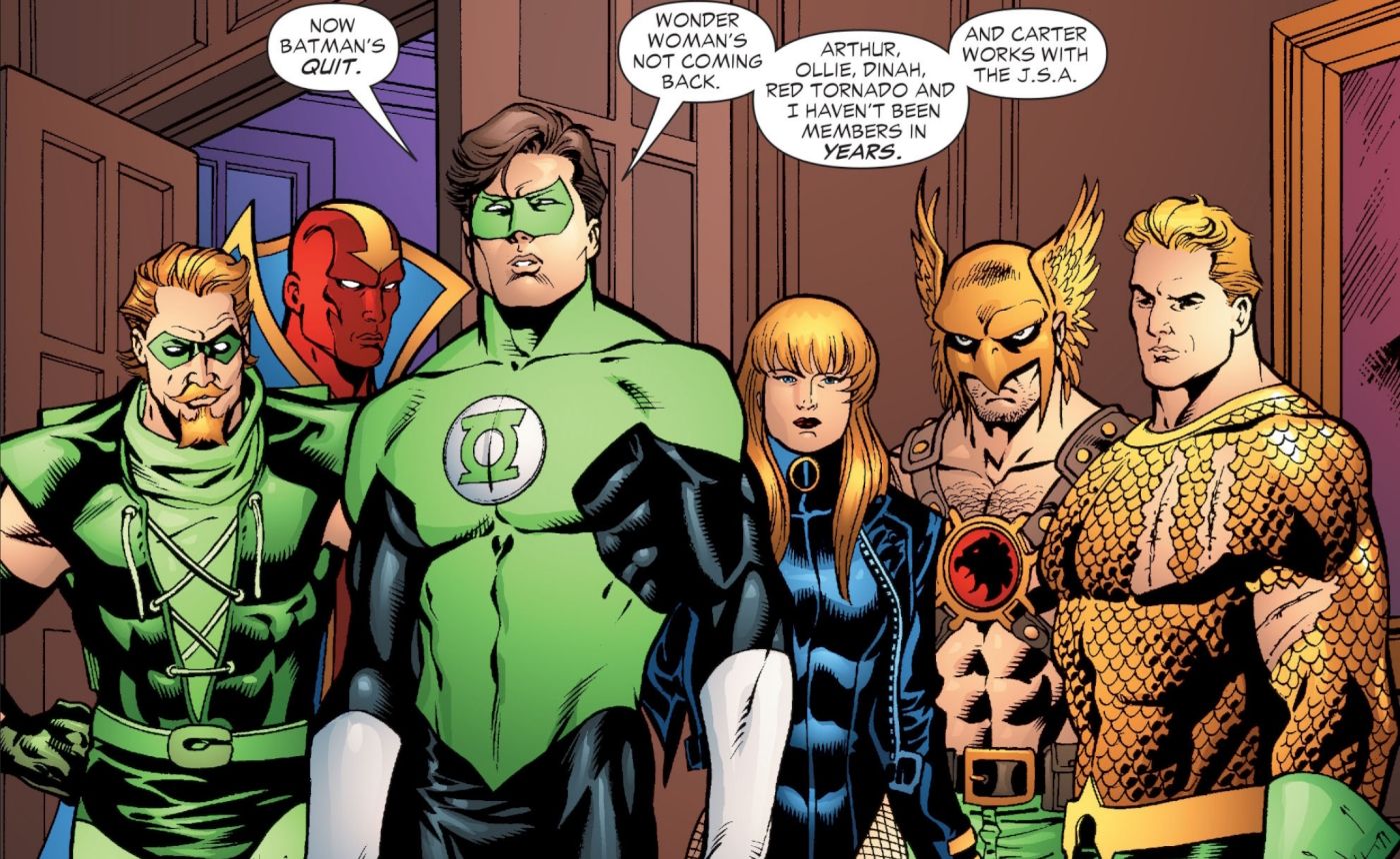 Green Lantern Lists All The People Not In The League