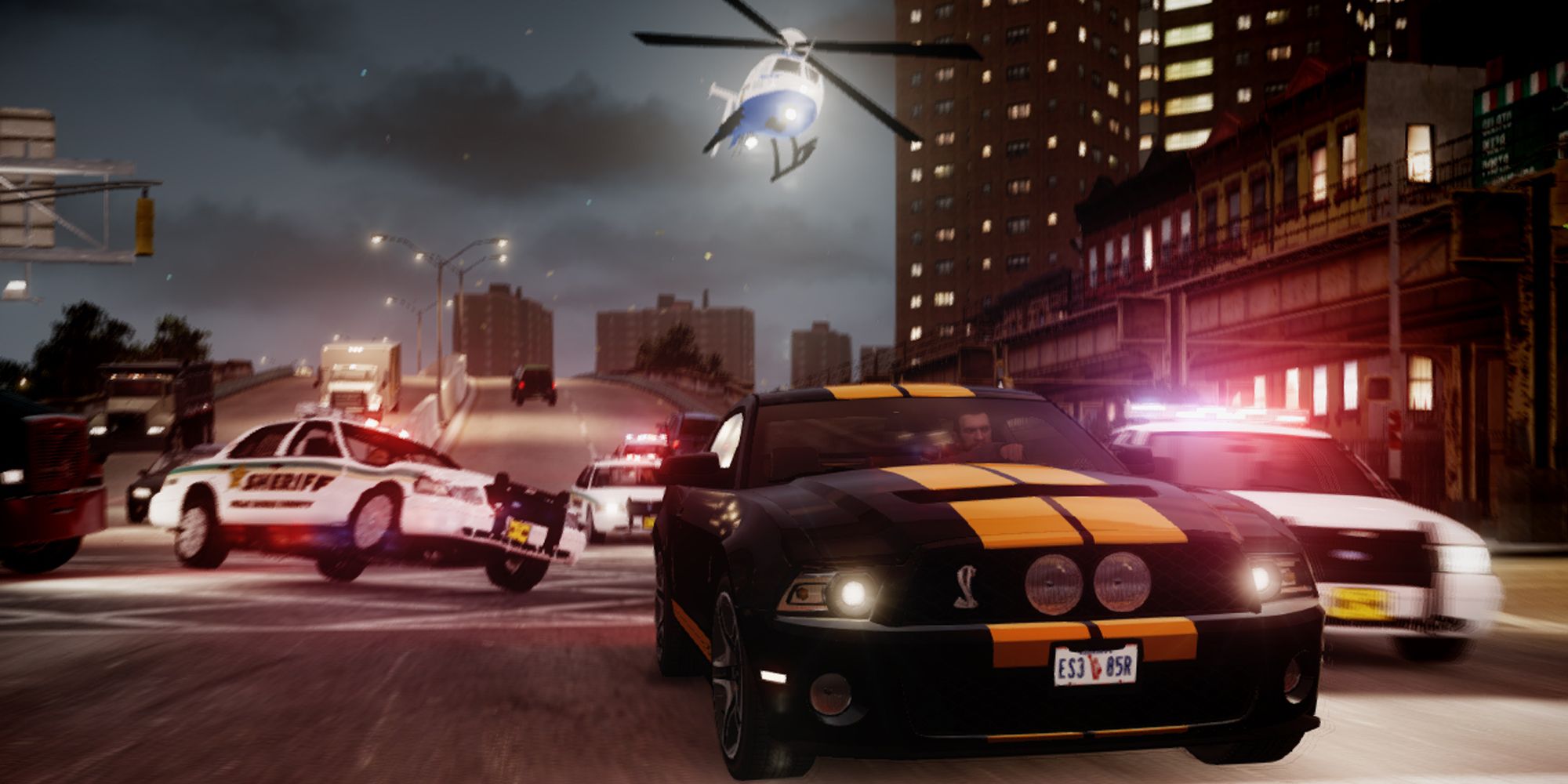 GTA 4 - Police chase