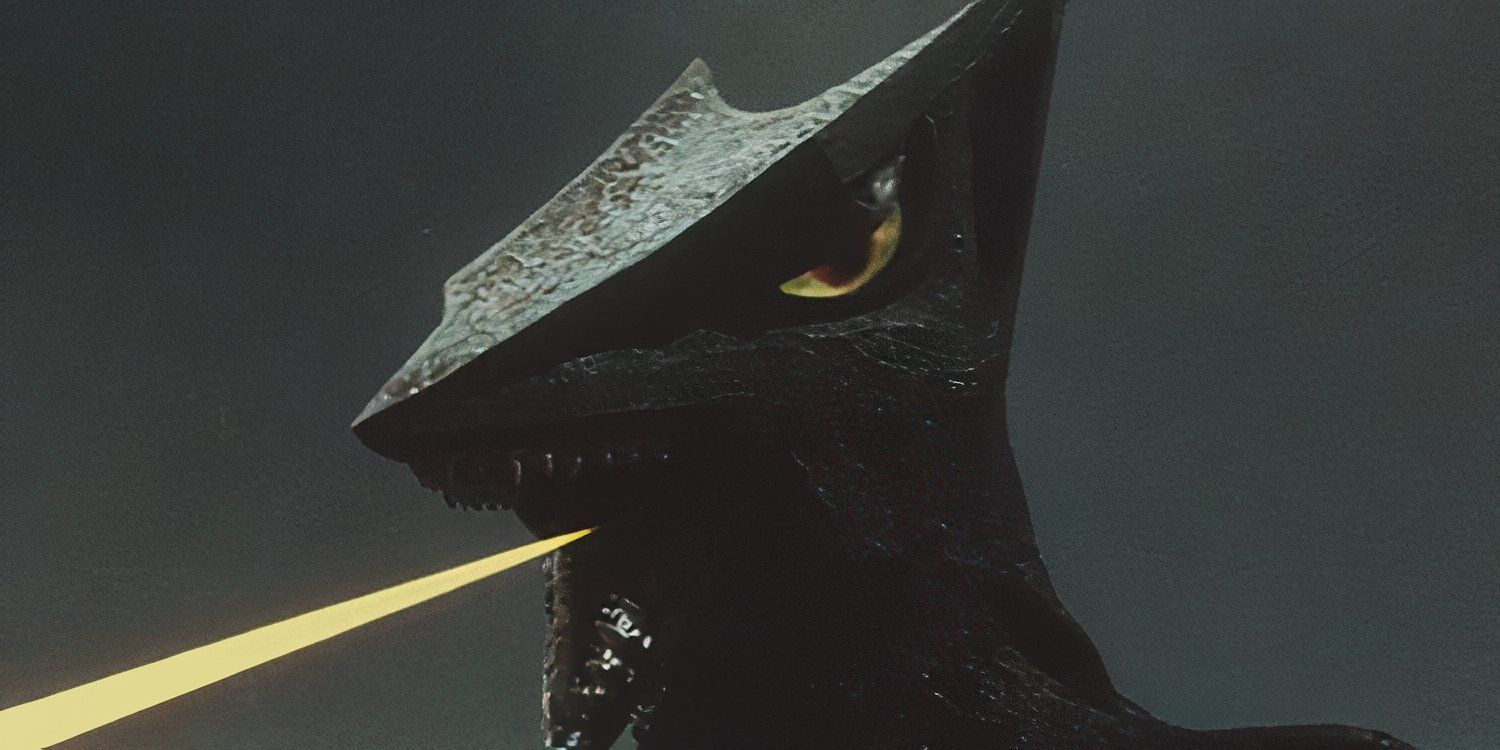 Gyaos uses its breath attack in Gamera vs Gyaos