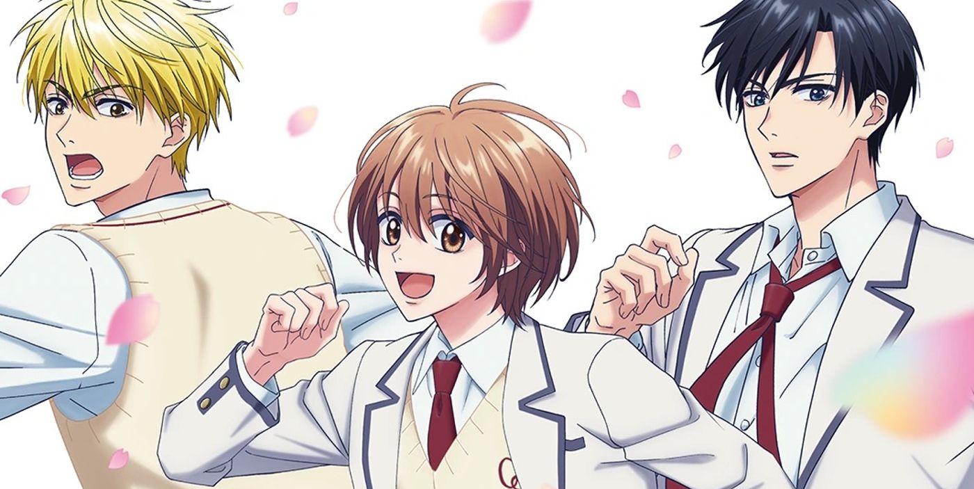 Mizuki and Izumi from Hana-Kimi in the official key visual from the anime adaptation