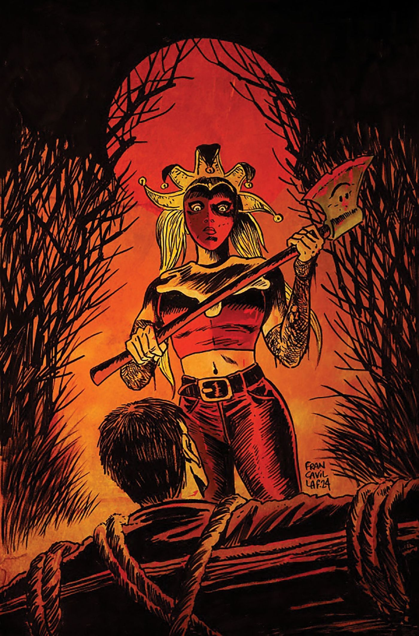 Harley Quinn 41 Open to Order (Francavilla) - Arquivo corrigido