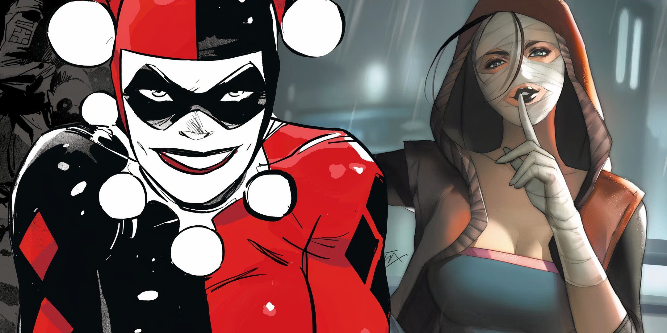 Harley Quinn and Shush Featured DC
