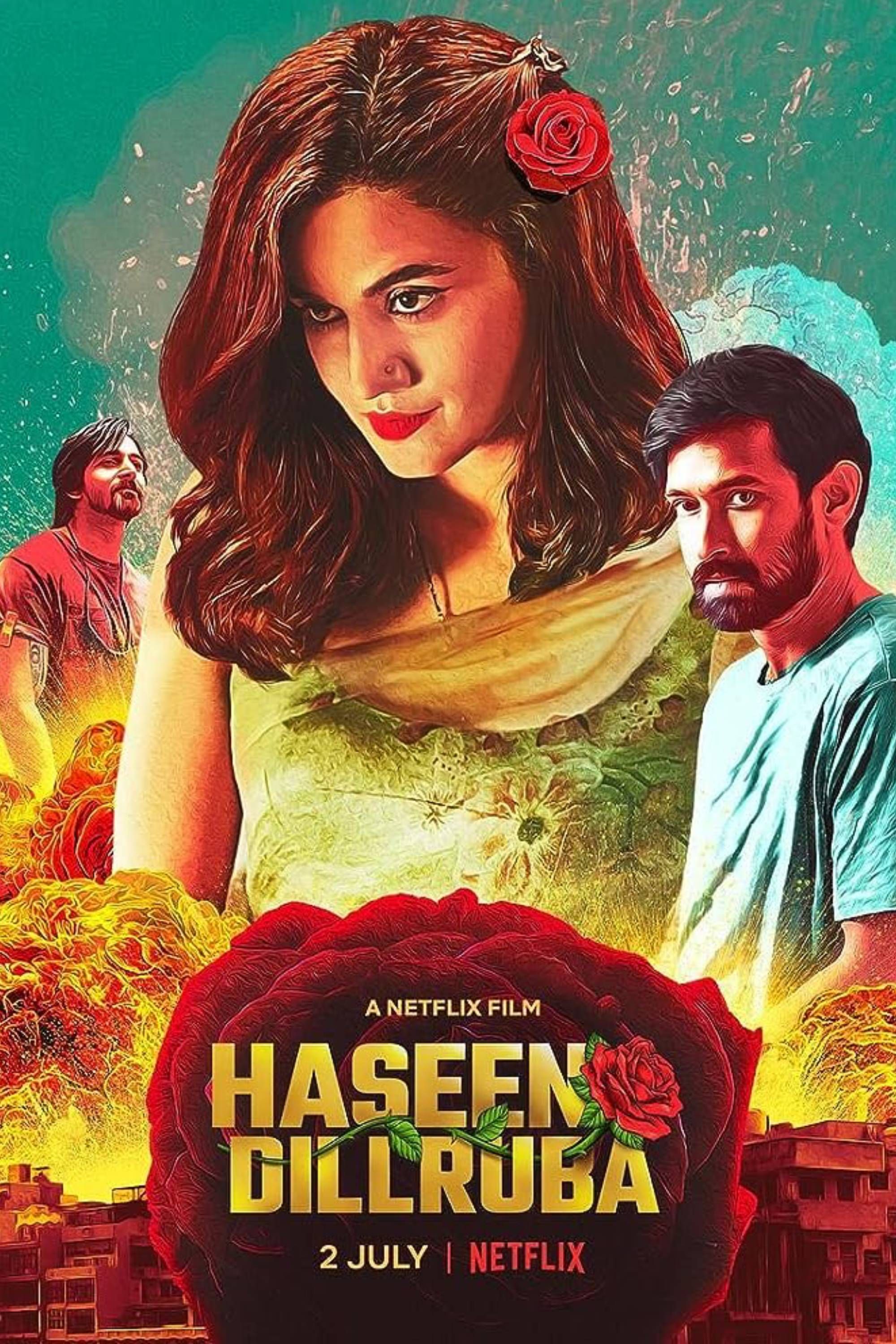 Haseen Dillruba (2021) - Poster