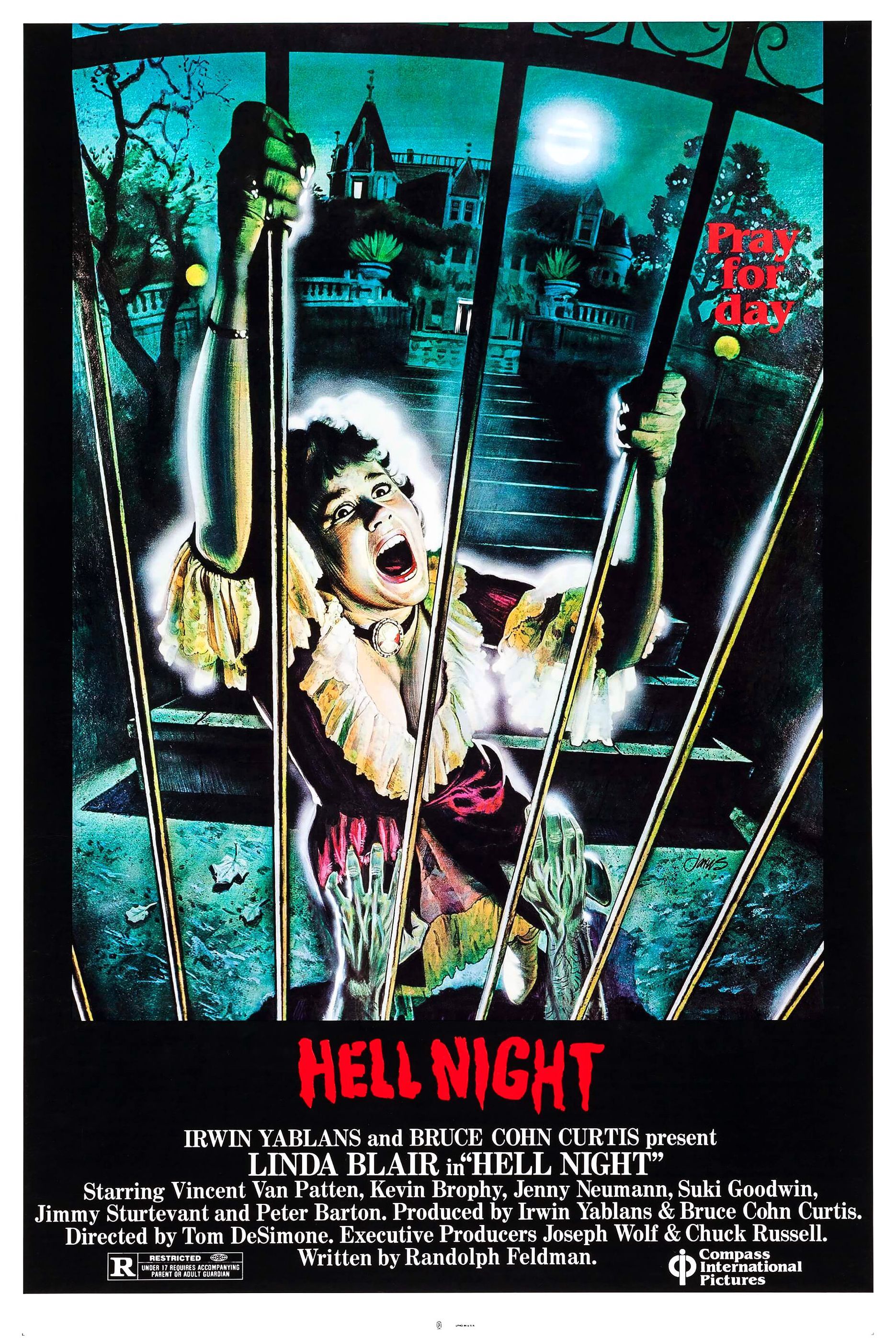 Hell Night 1981 Film Poster