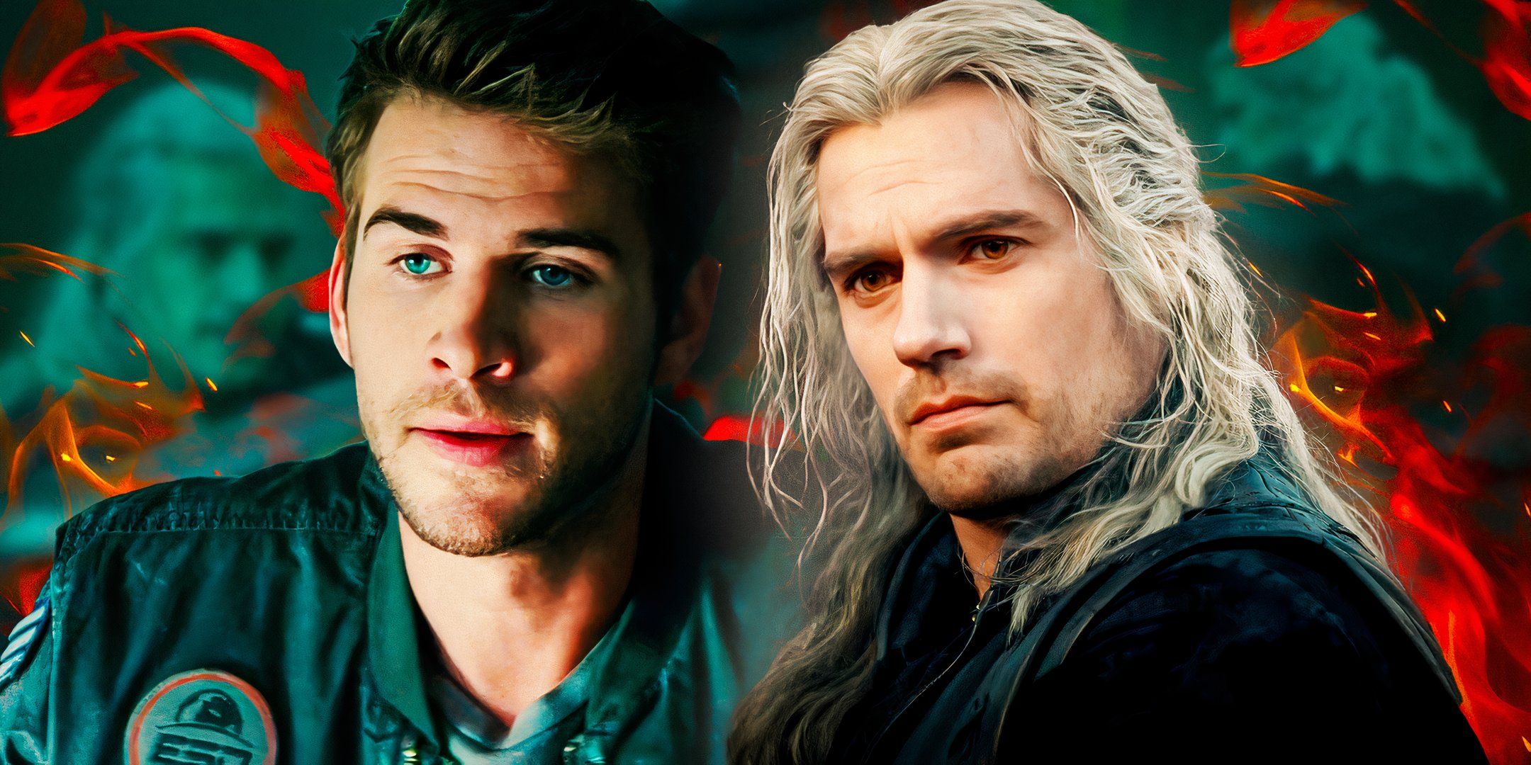 (Henry-Cavill-as-Geralt-of-Rivia)-from-The-Witcher-and-(Liam-Hemsworth-as-Jake-Morrison)-from-Independence-Day-Resurgence