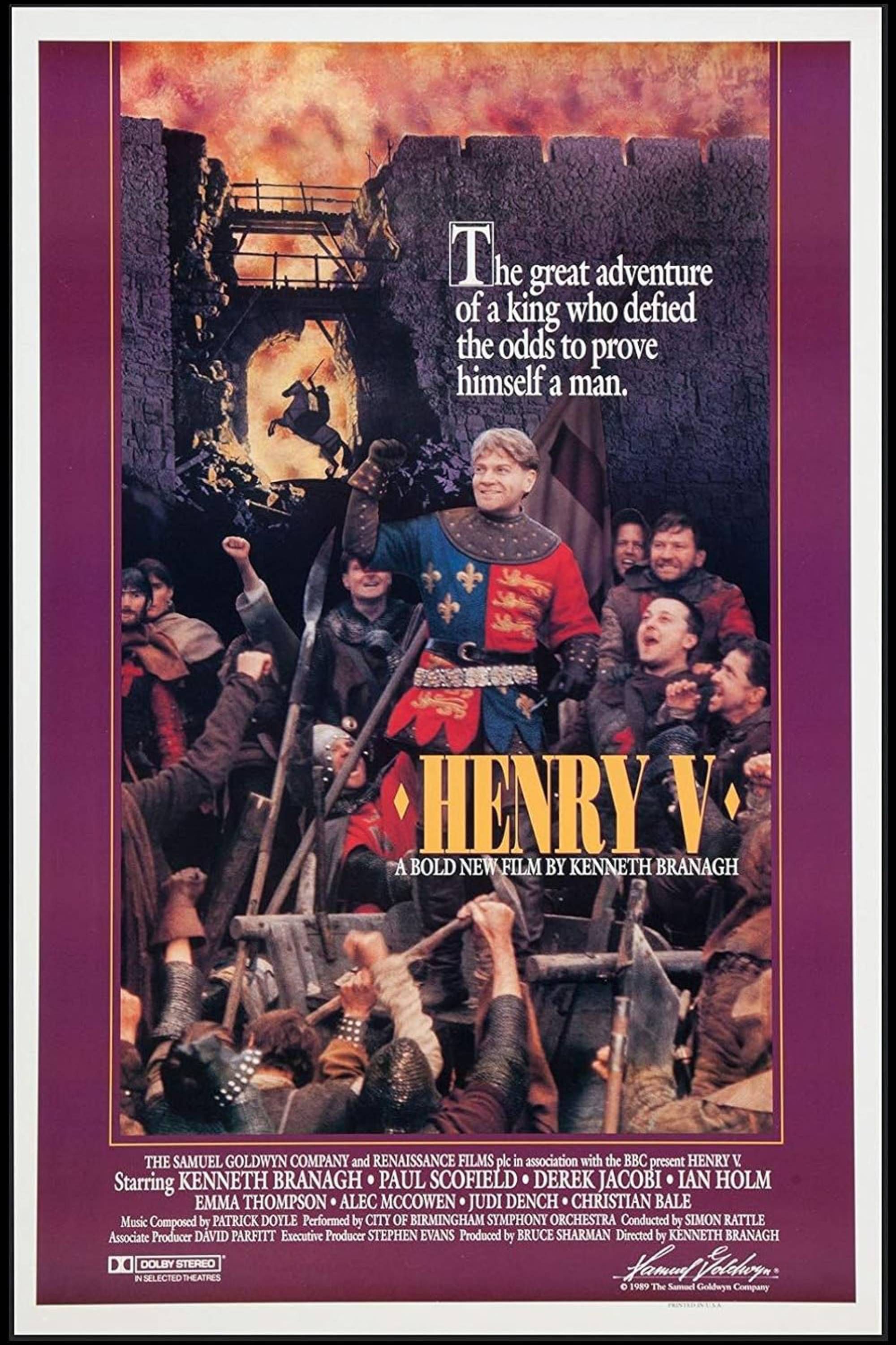 Henrique V (1989) - Pôster-1