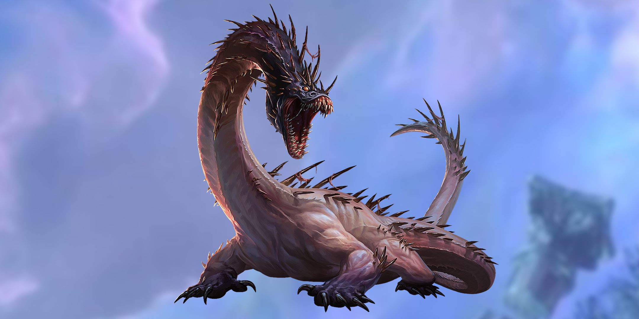 Hertilod, uma criatura perturbadora do Plano Astral coberta de espinhos, em Vecna ​​Eve of Ruin