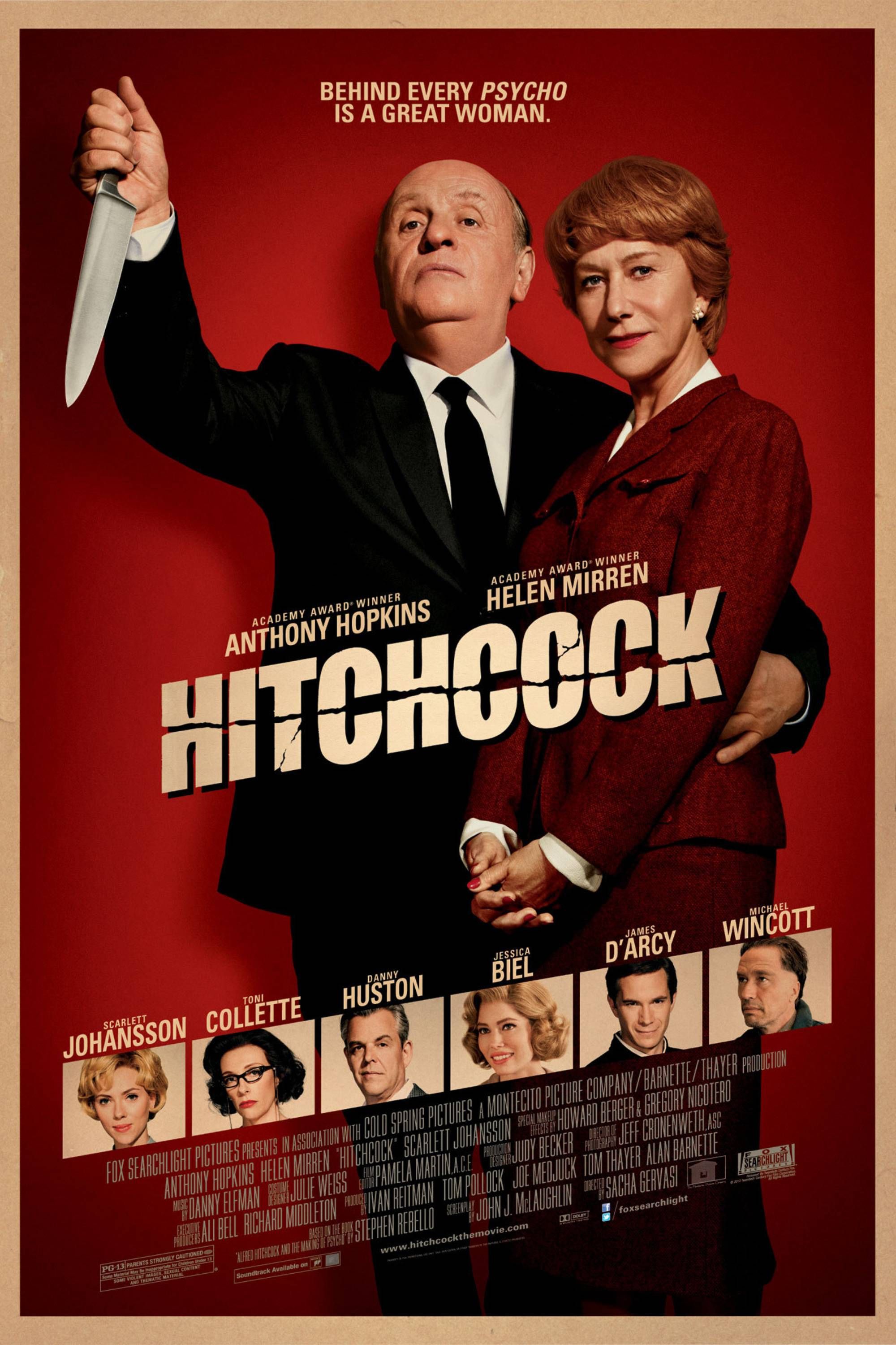 Hitchcock - Poster - Sir Anthony Hopkins &amp; Helen Mirren