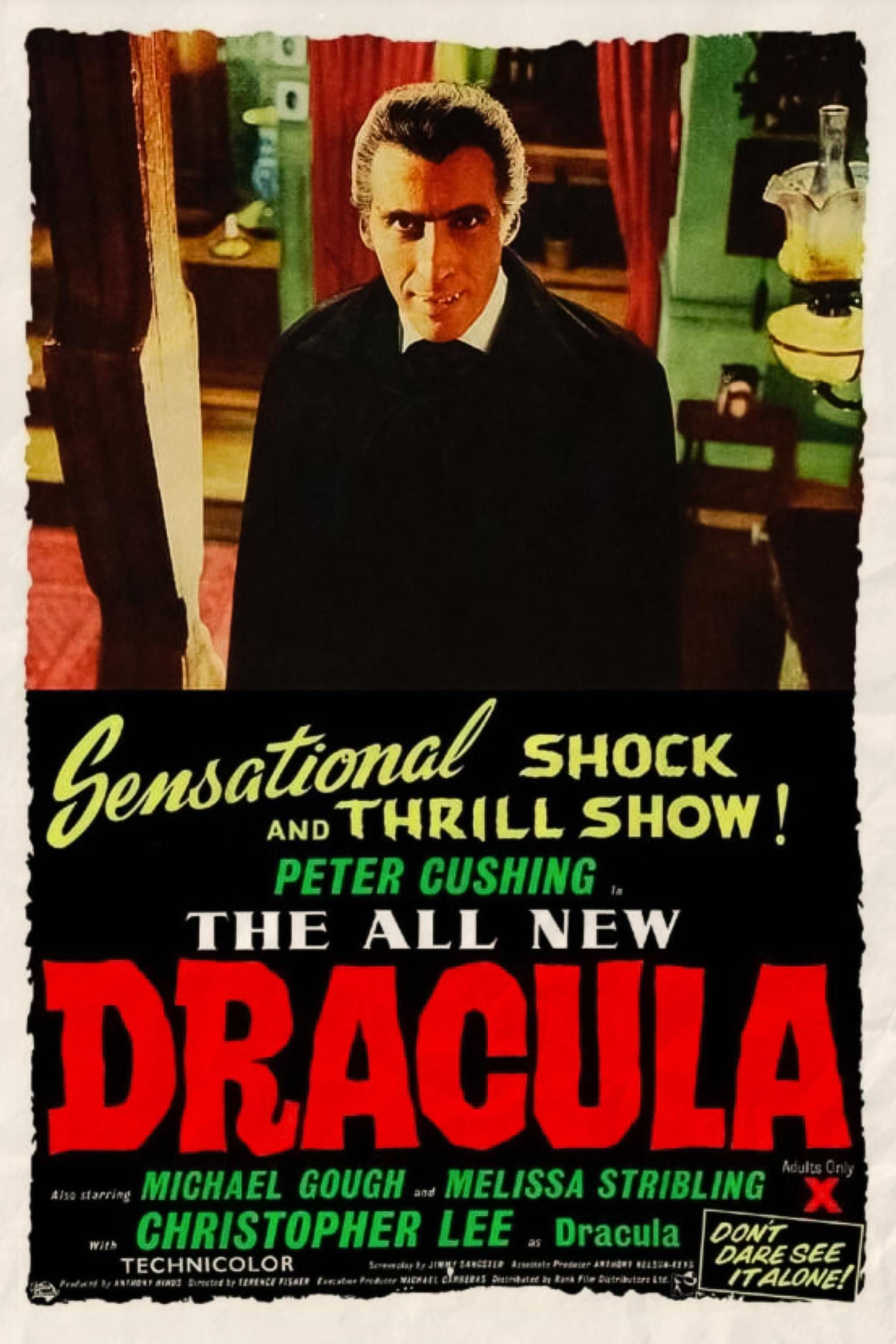 Horror Of Dracula (1958) - Poster - Chirstopher Lee