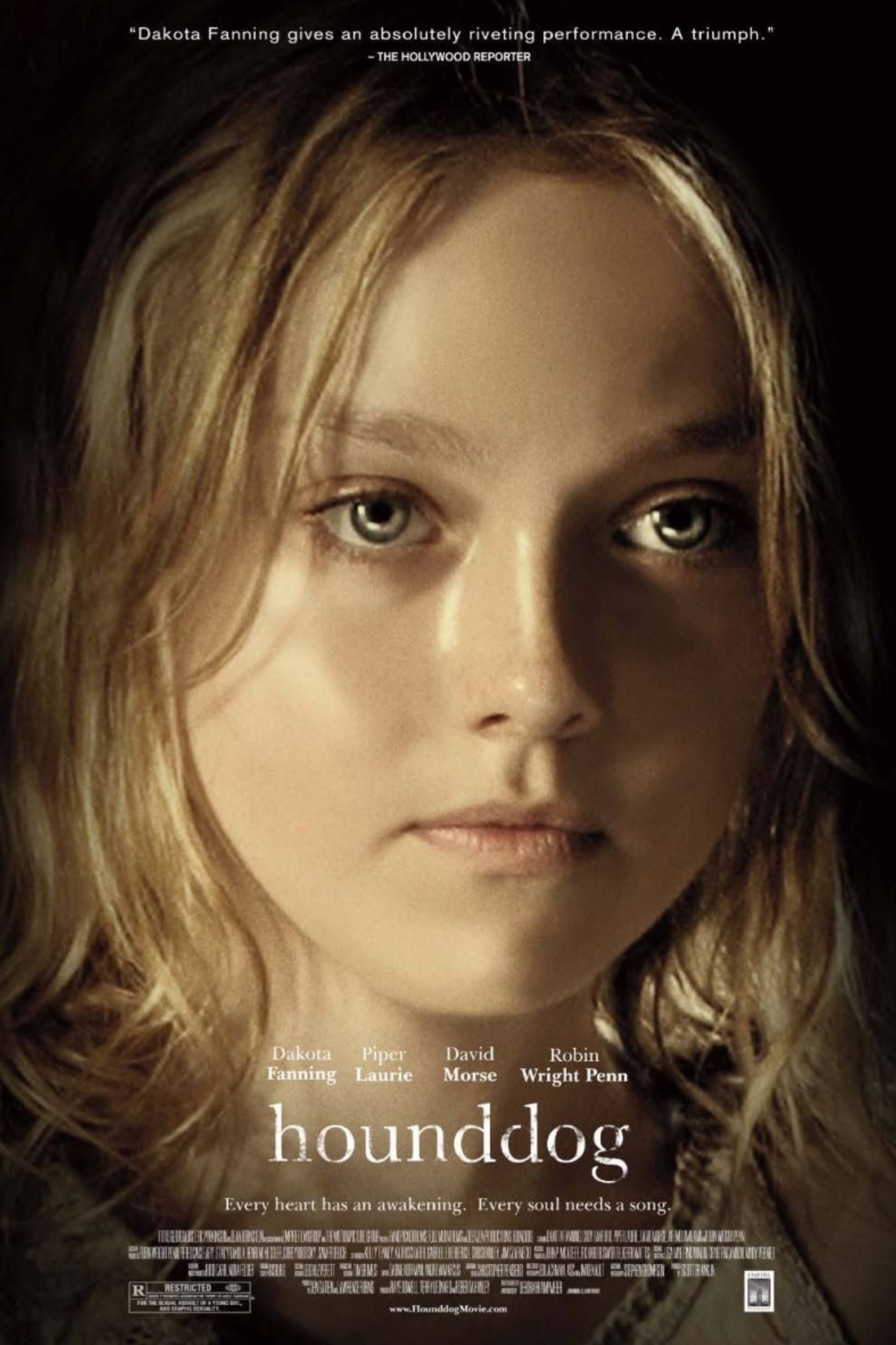 Hounddog - Poster - Dakota Fanning, Piper Laurie &amp; Robin Wright Penn