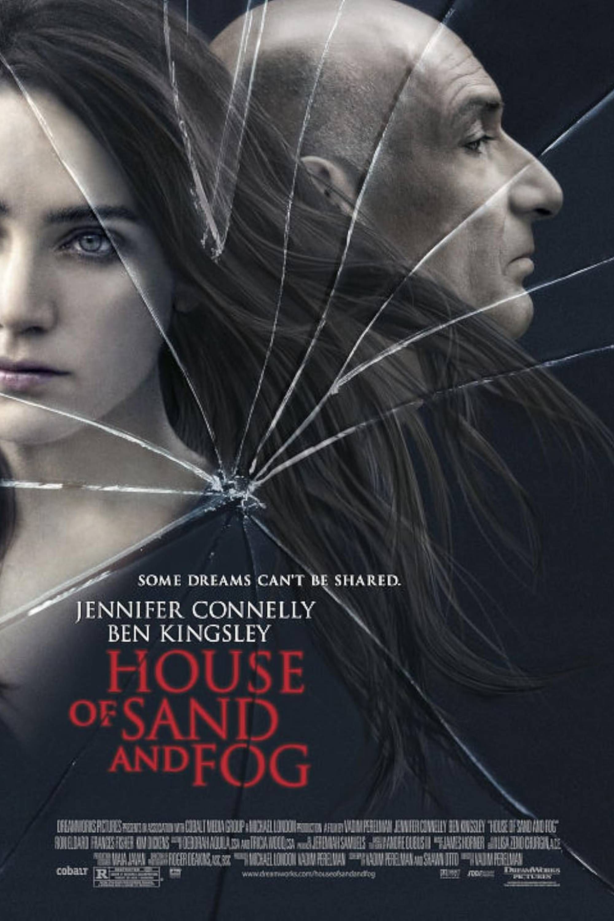 House of Sand and Fog (2003) - Poster - Jennifer Connelly &amp; Ben Kingsley