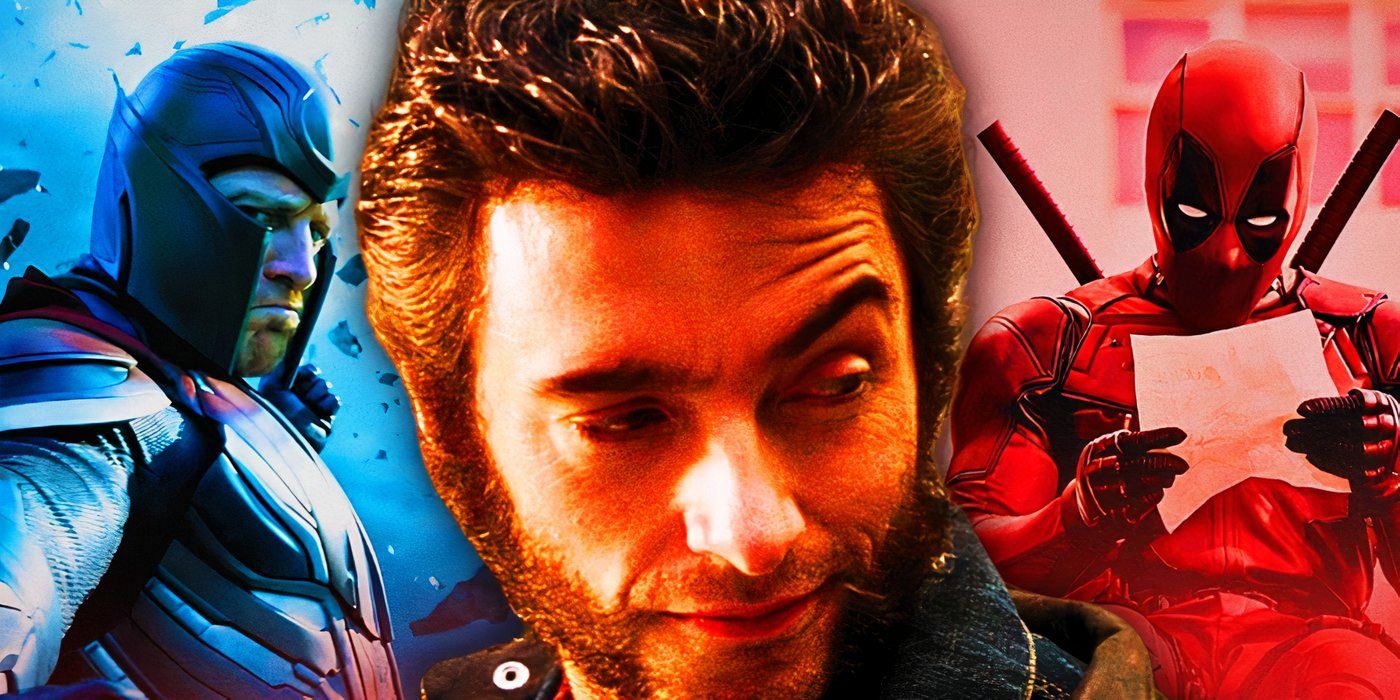 Hugh Jackman's Wolverine, Michael Fassbender's Magneto, and Ryan Reynolds' Deadpool in Fox's X-Men franchise