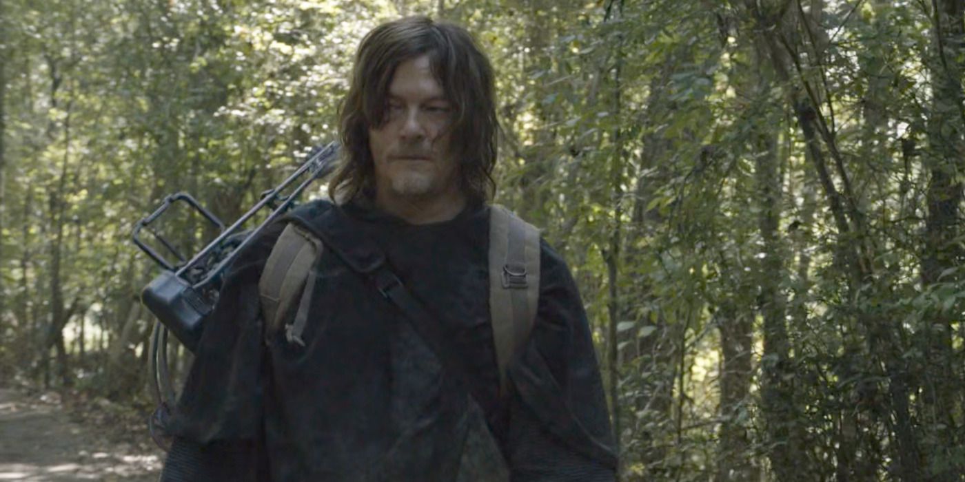 Daryl (Norman Reedus) is done with Carol (Melissa McBride) on The Walking Dead Season 10 Episode 21